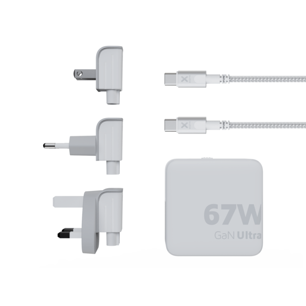 Xtorm - 67W GaN Ultra Travel Charger + USB-C PD Cable