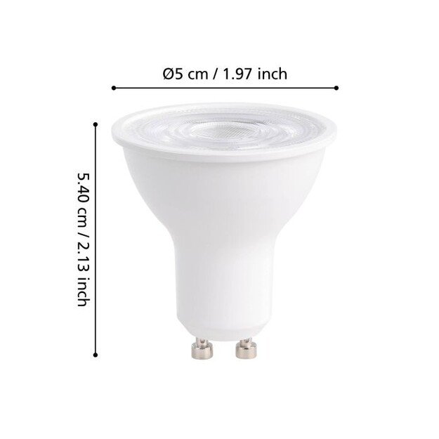 EGLO CONNECT-Z GU10 White Ambiance – Smart LED Bulb with Zigbee & Bluetooth