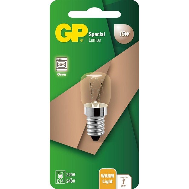 GP - Special Lamp, T22, E14, 15W, 75lm