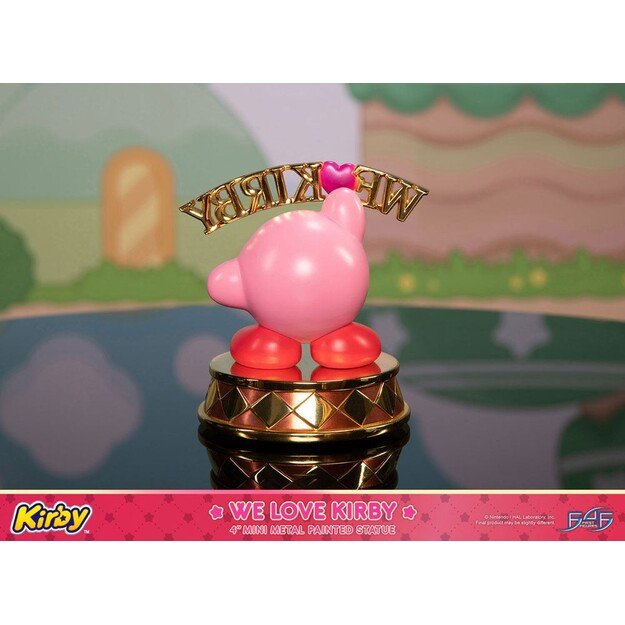 First4Figures - Kirby (We Love Kirby) Mini Die Cast 10 Cm