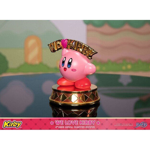 First4Figures - Kirby (We Love Kirby) Mini Die Cast 10 Cm