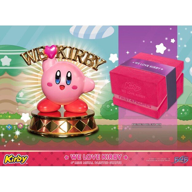 First4Figures - Kirby (We Love Kirby) Mini Die Cast 10 Cm