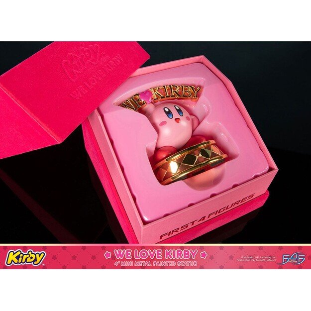 First4Figures - Kirby (We Love Kirby) Mini Die Cast 10 Cm