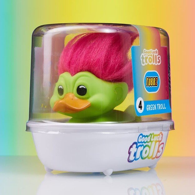 Numskull - Trolls Tubbz 1st ED Green (Pink Hair)