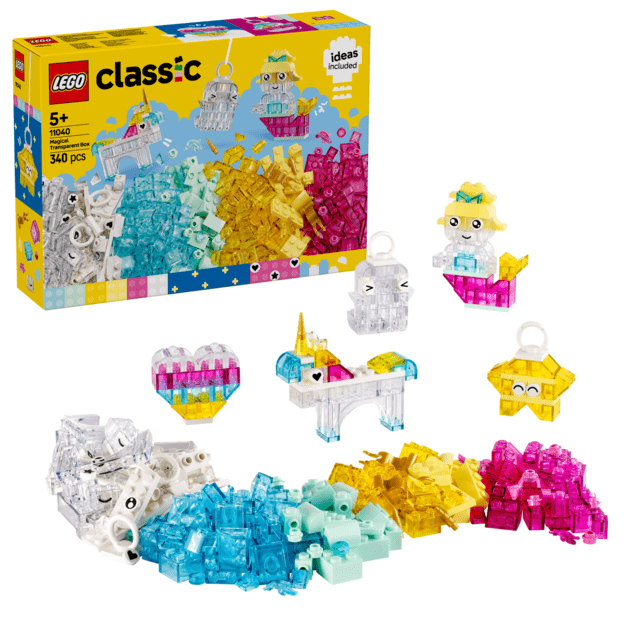 LEGO - LEGO Classic - Magical Transparent Box (11040)