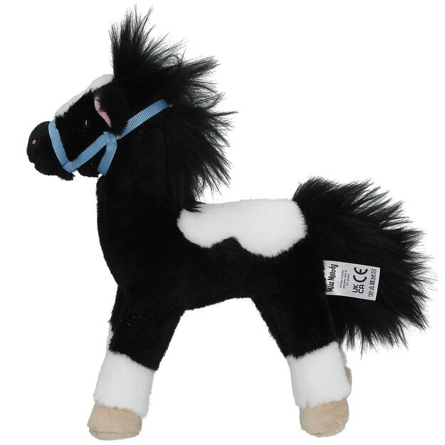 Miss Melody - Plush Horse Black White 18cm - (0413479)