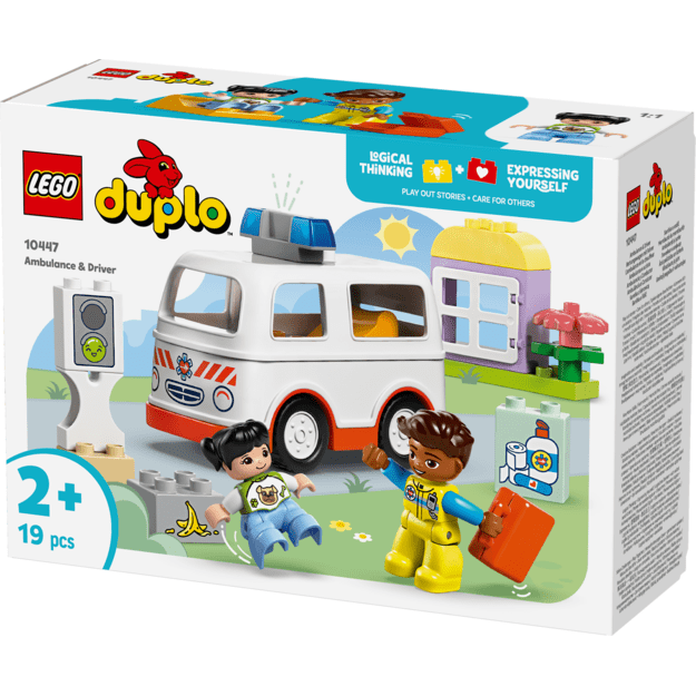 LEGO - DUPLO Town - Ambulance & Driver (10447) 2