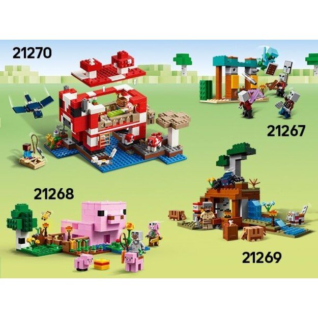 LEGO - Minecraft - Mooshroom House (21270)