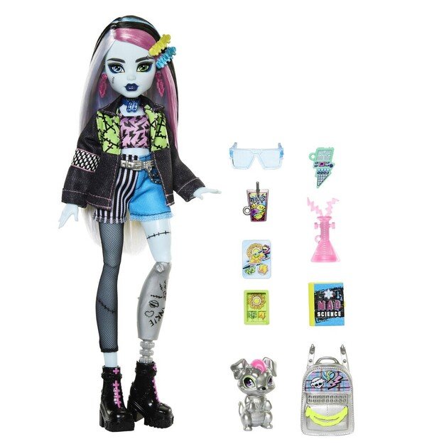 Monster High – Core Doll with Pet - Frankie (HXH73)