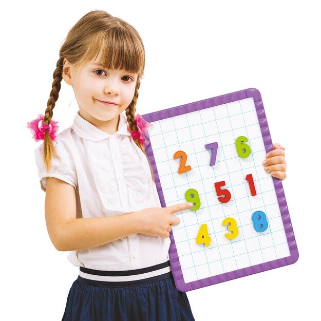 Quercetti - Magnetic Numbers Starter Set (48 pieces) - (QU-05183)