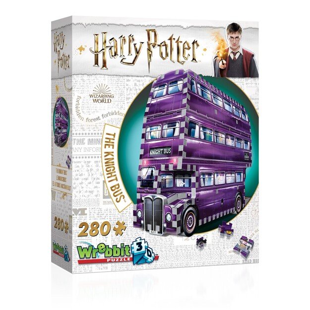 Wrebbit 3D Puzzle - Harry Potter - The Knight Bus (40970005)