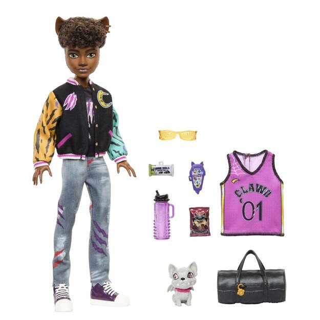 Monster High - Doll with Pet - Clawd (HNF65)