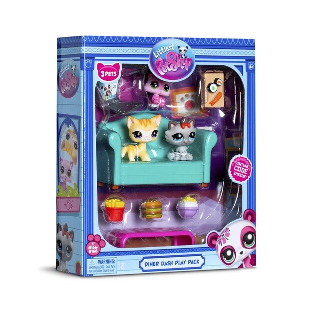 Littlest Pet Shop - Diner Dash Play Pack - (00636)