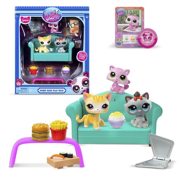 Littlest Pet Shop - Diner Dash Play Pack - (00636)