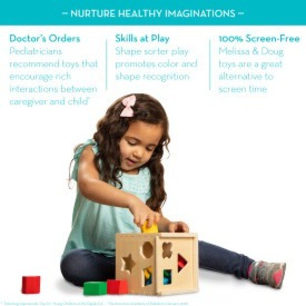 Melissa & Doug - Shape Sorting Cube (575)