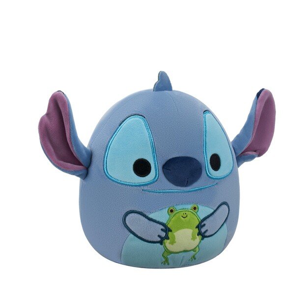 Squishmallows - 20 cm Plush Disney Stitch - Stitch holding frog