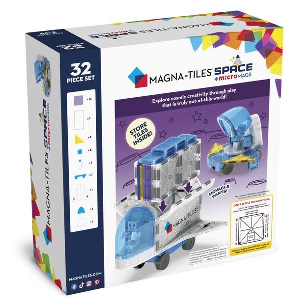 Magna-Tiles - Space 32 pcs (90288)