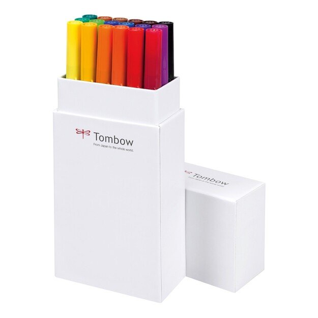 Tombow - 18 ABT Dual Brush Pen - Primary