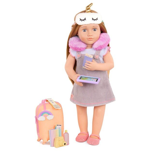 Our Generation - suitcase set - rainbow  (735345)
