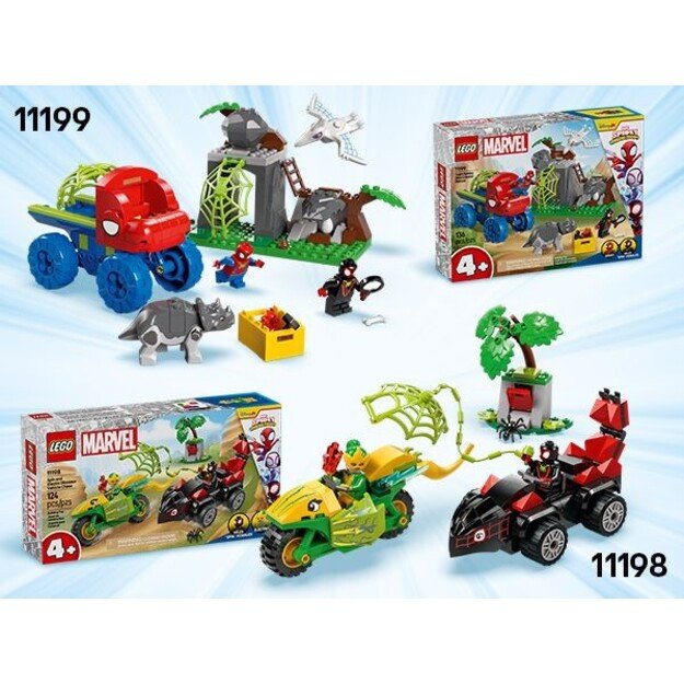 LEGO - Spidey - Spidey and Gobby's Raptor Battle at Tree House HQ (11200)