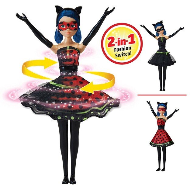 Miraculous - Fashion Hero Switch Doll 26 cm (60-50414)