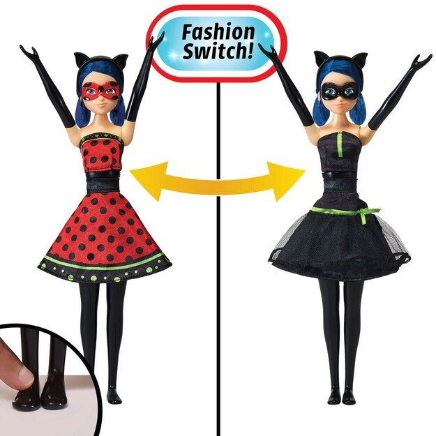 Miraculous - Fashion Hero Switch Doll 26 cm (60-50414)