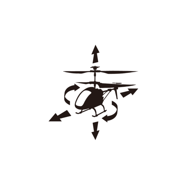 Syma - REVOLT S100 Mini Helicopter Blue - (51402)