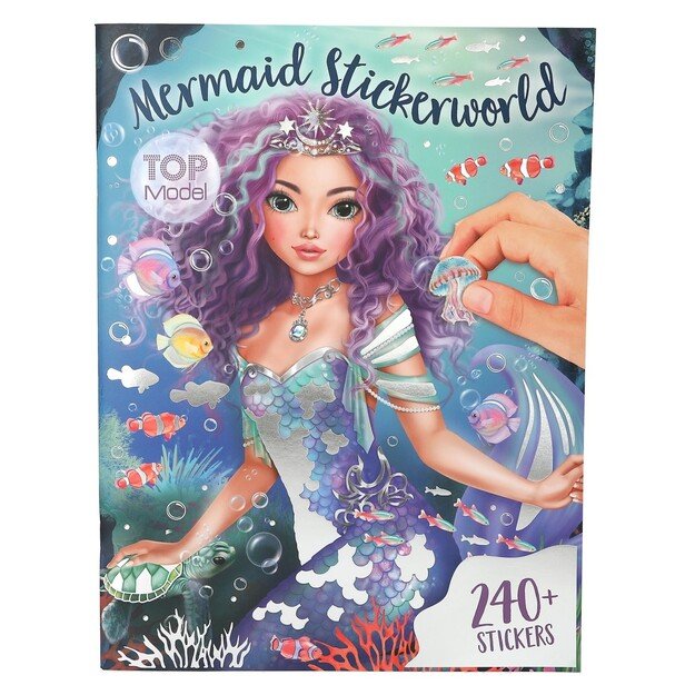 Topmodel - TOPModel Metallic Stickerworld MERMAID - (413395)