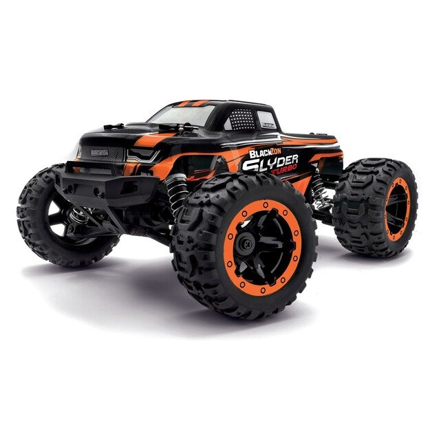 BLACKZON - Slyder MT Turbo 1/16 4WD 2S Brushless - Orange (540210)