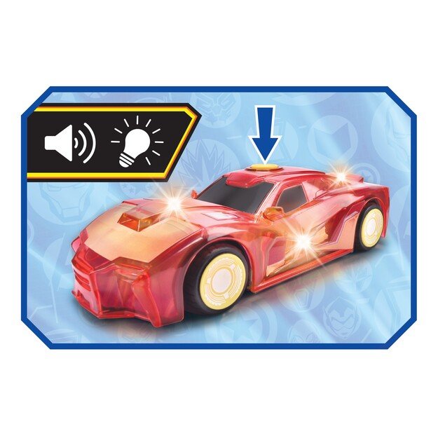 Dickie Toys - Marvel Light Hero Iron Man 1:32 (203222002)