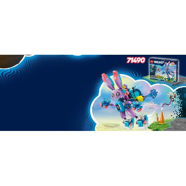 LEGO - DREAMZzz - Cooper's Tiger Mech & Zero's Hot Rod Car (71497)