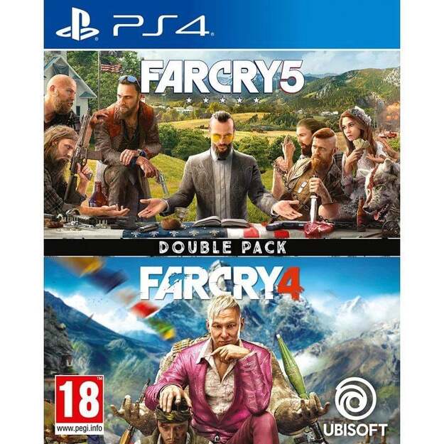 Far Cry 4 + Far Cry 5 Double Pack
      
        - PlayStation 4