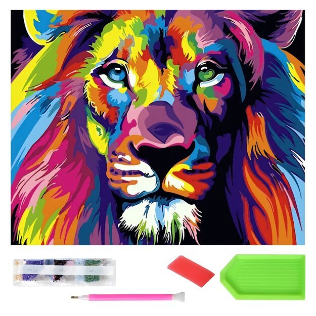 Didelis deimantinis siuvinėjimas 120x60 deimantinis paveikslas su deimantine mozaika XXL rinkinys