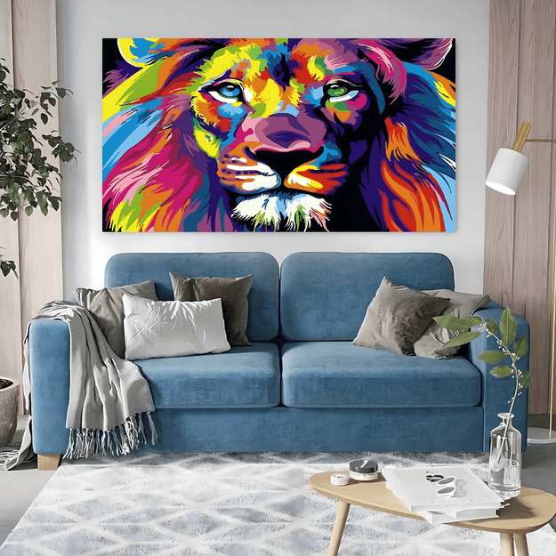 HAFT DIAMENTOWY DUŻY 120x60 Diamond Painting Mozaika Diamentowa XXL ZESTAW  18