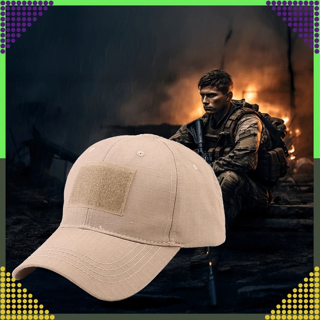 Wojskowa Czapka Baseballowa Taktyczna Kamuflaż Molle Militarna Wędkarska 11