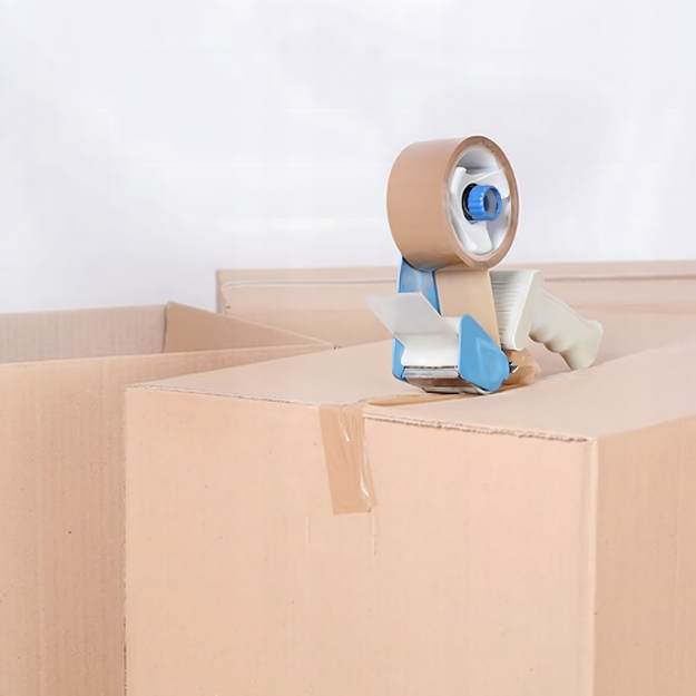 Super kokybės, tvirta, patvari ruda lipni pakavimo juosta 48x100 