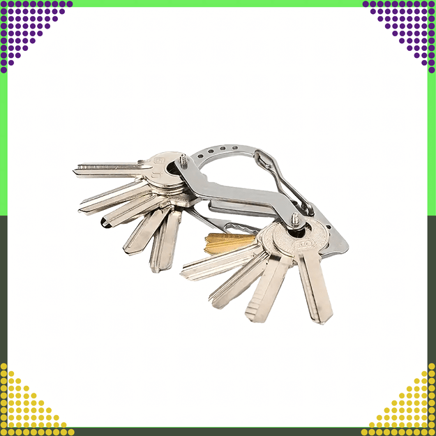 Brelok Breloczek Karabińczyk do Kluczy Wielofunkcyjny Survival Multi-Tool 5