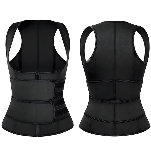 KAMIZELKA NEOPRENOWA FITNESS DAMSKA ODCHUDZAJĄCA SPORTOWA TRENINGOWA M  15