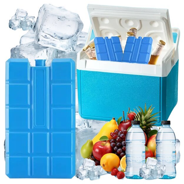 Aušinimo įdėklas kelioniniams šaldytuvams, vandens ir oro kondicionieriaus maišeliai 400 ml