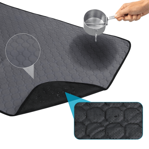 Absorbent Hygienic Pad Reusable Dog Pee Mat 50x35cm