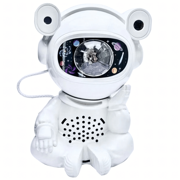 „Astonauta“ žvaigždžių projektorius, naktinė lemputė, vaikų projektorius „Cosmos“, USB nuotolinio valdymo pultas