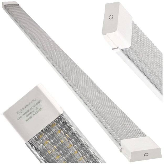 30x LAMPA LED PANEL SUFITOWA PLAFON NATYNKOWA OPRAWA ŚWIETLÓWKA 120cm 54W MOCNA 28