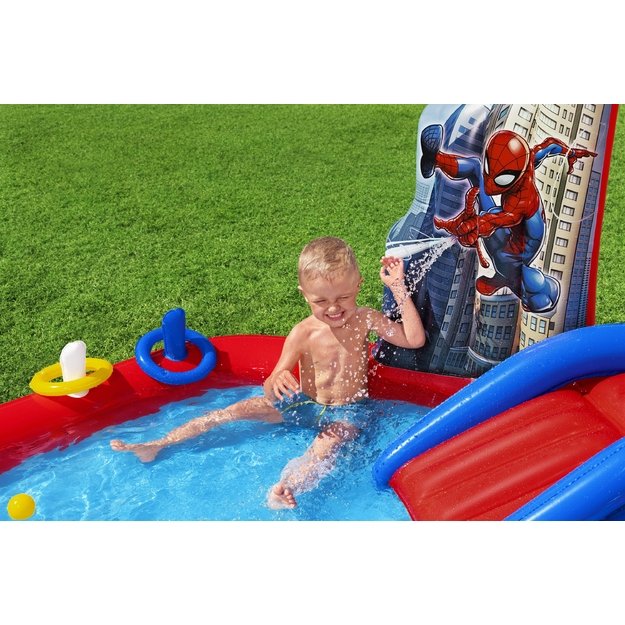 Bestway 98793 Plac Zabaw Dmuchany Spider-Man 211 x 206 x 127 cm  12