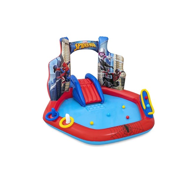 Bestway 98793 Plac Zabaw Dmuchany Spider-Man 211 x 206 x 127 cm  1
