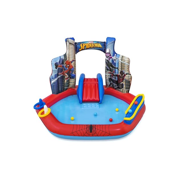Bestway 98793 Plac Zabaw Dmuchany Spider-Man 211 x 206 x 127 cm  3