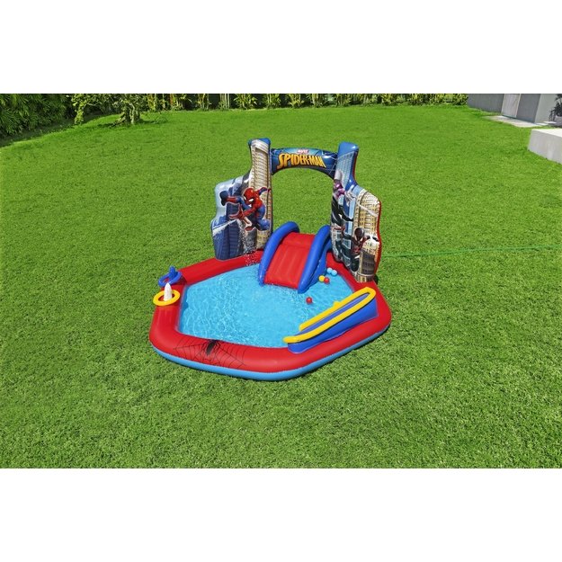 Bestway 98793 Plac Zabaw Dmuchany Spider-Man 211 x 206 x 127 cm  8
