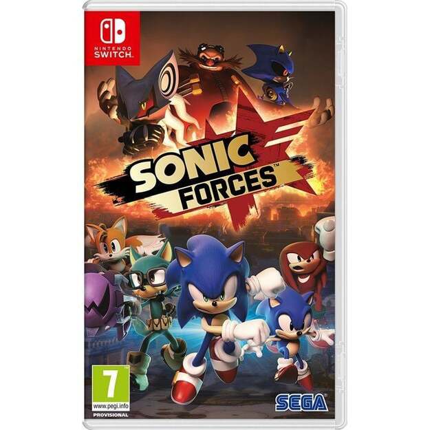 Sonic Forces (Code In A Box)
      
        - Nintendo Switch