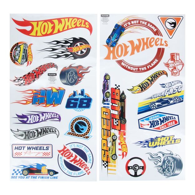 HOT WHEELS WALL DECALS 3