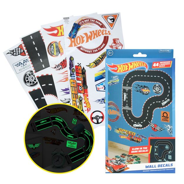 HOT WHEELS WALL DECALS 4