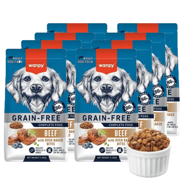 wanpy - Adult Dog Food with Beef - 1.5kg 1